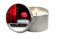 Massage Candle -Essential Oil- Six different scents , 1oz/2oz Melts into Warm Massage Oil - Sensual Massage Candle, Pour Spout